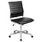Flash Furniture Black LeatherSoft Office Chair BT-20595M-NA-BK-GG - alternate 3